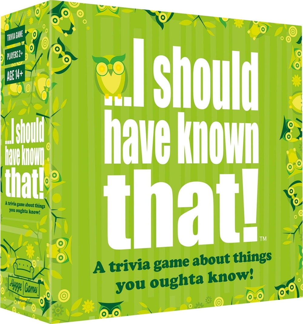 Hygge Games green box front showing packaging and travel-friendly design benefit