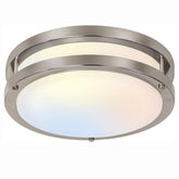 hykolity front view of 13-inch ceiling light showing sleek design and even illumination