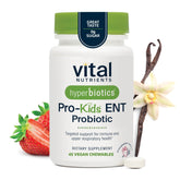 Hyperbiotics front packaging showing product name and child-friendly benefit