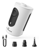 HYVOHEX front view compact inflator showing fast inflation benefit
