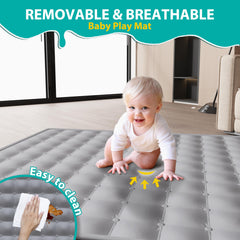 ICAREWAY dual pull-up handles detail aiding toddlers to stand securely