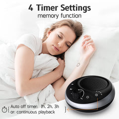iDealSleep placed in a nursery to help baby sleep with calming nature sounds
