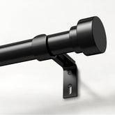 IFELS front view matte black rod showing sleek finish and modern look