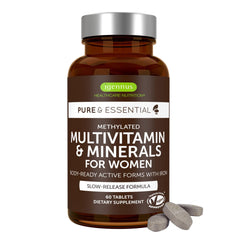 Igennus front packaging showing high potency multivitamin benefits