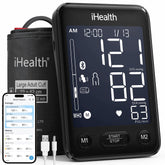 iHealth Accu front display showing blood pressure and pulse for quick reading