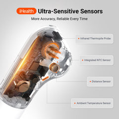 iHealth PT3 held in hand demonstrating ergonomic comfort and ease