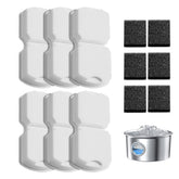 IHOUONE front packaging showing 12 replacement filters and clear benefits