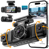 IIWEY N5 front unit and 3-inch screen showing live recording benefit