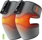IKEEPFIT front view of knee massager showing compact wrap and full coverage benefit