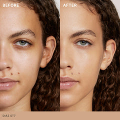 ILIA texture swirl showing lightweight hydrating finish