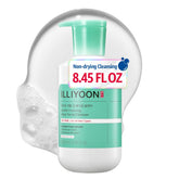 Illiyoon front packaging showing bottle and benefits for gentle cleansing