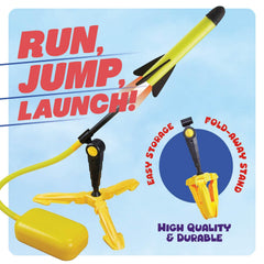 Imagineers assembled launcher side profile demonstrating sturdy frame and stability
