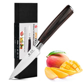 imarku paring knife front view showing compact 3.5-inch blade and balanced shape benefit precision