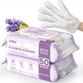 IMMHABI front packaging showing 50-count wipes and benefits