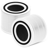 Improvedhand front view of Core 300 replacement showing full filter pack and benefit of quick swap