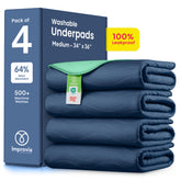 IMPROVIA front view pack of four shows size and colors, delivers reliable protection