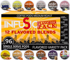 InfuSio front packaging showing 96-count variety and benefits