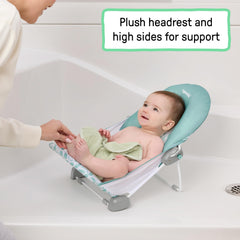 Ingenuity padded head bolster detail providing gentle head support