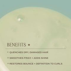 INNERSENSE shampoo in use in shower showing smoother, hydrated hair