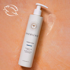 INNERSENSE gel being dispensed from container highlighting convenient application