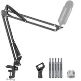 InnoGear boom arm front view showing stable mount and sleek finish