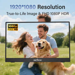 InnoView close-up of IPS panel highlighting accurate colors and wide viewing