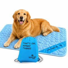 INSPECTOR TAIL front view of large cooling mat showing full surface and edge for easy placement