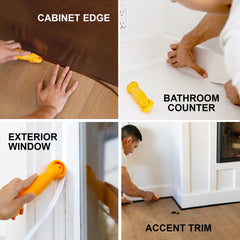 InstaTrim applied at sink edge providing waterproof protection