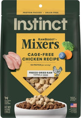 Instinct RawBoost front packaging showing bag and branding for confident choice