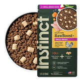 Instinct front packaging showing product and benefits