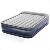 Intex front view showing full queen air mattress with raised height benefit