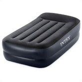 Intex front packaging showing twin Dura-Beam Plus and benefits