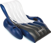 Intex front view recliner lounge showing full chair and comfort