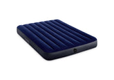 Intex front view showing full-size mattress and neat finish for guest comfort