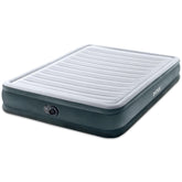 Intex mid-rise front view showing full queen bed and plush surface for comfortable sleep