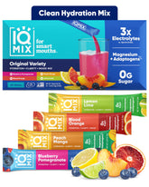 IQBAR front packaging showing variety 20-count for convenient hydration
