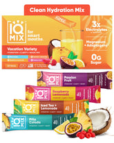 IQBAR IQMIX front packaging showing variety pack and branding for travel convenience