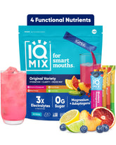 IQBAR front packaging showing variety 40-count and benefits