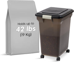 IRIS USA top opening with scoop for fast easy dispensing