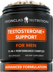 IRONCLAD NUTRITION front packaging showing bottle and label, professional quality