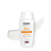 ISDIN Eryfotona Actinica front packaging showing SPF 50+ protection and compact size