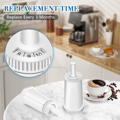 isinlive filter installed in Breville Barista Touch water tank, protects boiler from limescale