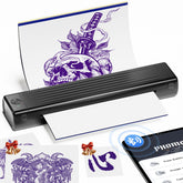 Itari front view of A886 wireless printer showing compact design and fast printing benefit