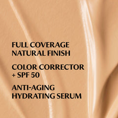 IT Cosmetics product applied with brush for streak-free, natural finish benefit