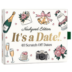 It’s a Date! box front showing gift-ready packaging and newlywed appeal