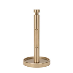 Ivilon front view warm gold holder on countertop showcasing elegant finish and stability