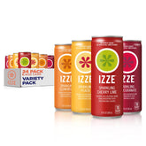 IZZE front packaging sunset variety shows pack and labels, easy party stocking