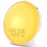 JALL front view showing clock face and compact bedside benefit
