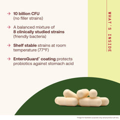 Jarrow Formulas blister pack detail protecting probiotics for freshness