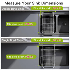 JASIWAY angled view inside sink demonstrating secure in-sink benefit